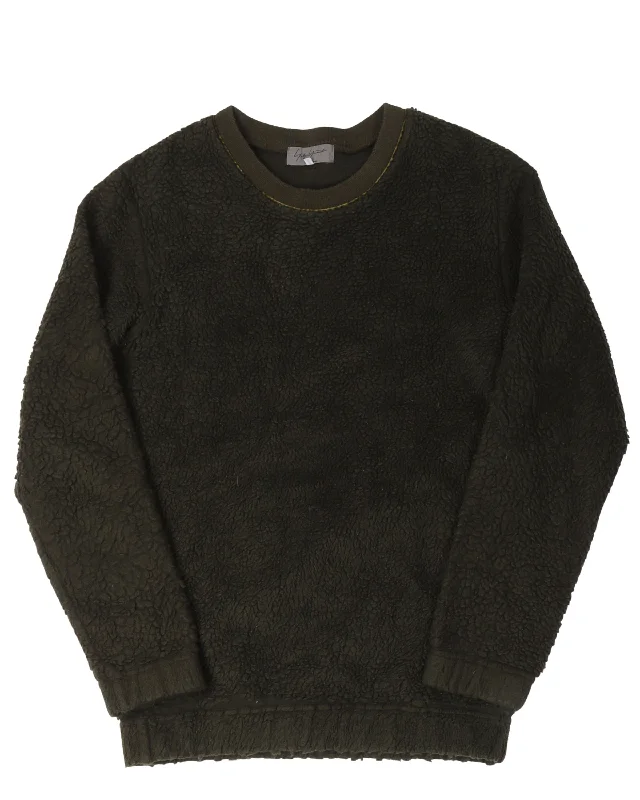 Wool Fleece Sweatshirt Hoodie Crop Top Short Trendy