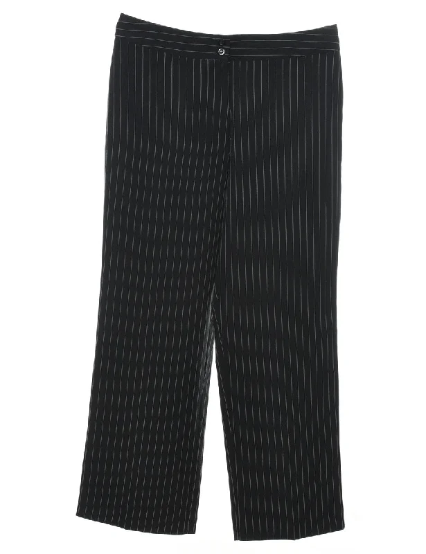 Black Trousers - W33 L30 Trousers Formal Black