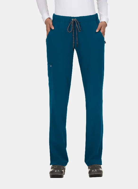 Koi Next Gen Everyday Hero Scrub Trousers - Caribbean Trousers cozy comfortable