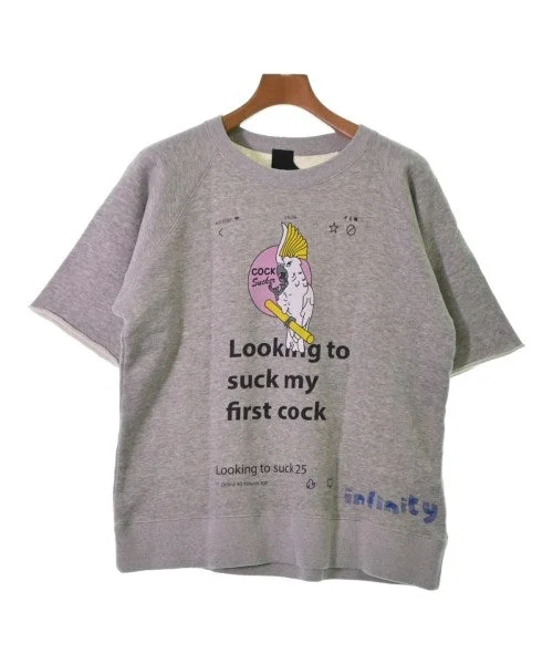 BERNHARD WILLHELM Sweatshirts Hoodie with Crew Neck Simple Timeless