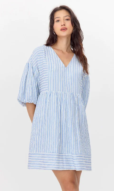Tamara Tie Back Pullover Dress Leg Sleeve Comfort