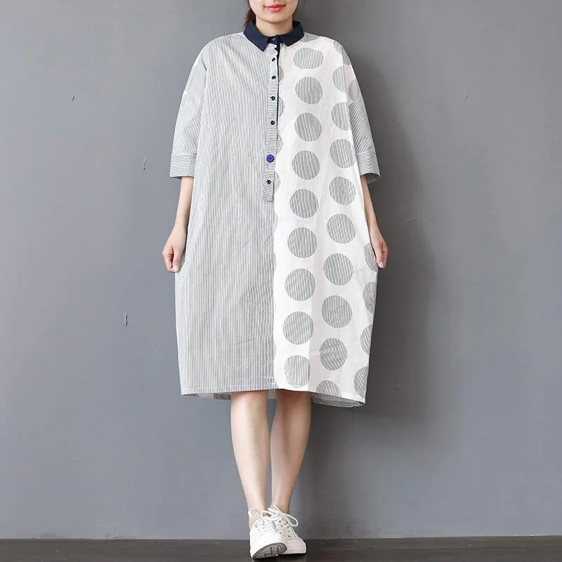 boutique patchwork Midi cotton dresses oversized traveling clothing casual half sleeve lapel collar dress Trendy Midi Dress with Belt boutique patchwork Midi cotton dresses oversized traveling clothing casual half sleeve lapel collar dress Trendy Midi Dress with Belt