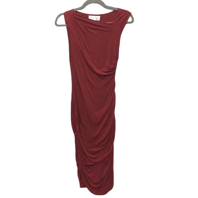 Dress Casual Midi By Alc In Red, Size:M Chic Bohemian Midi Dress