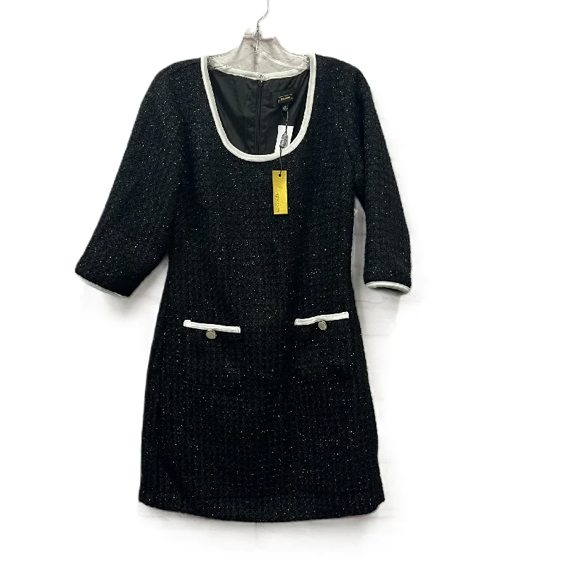 Dress Casual Midi By Alexia Admor In Black, Size: S Stylish Tiered Midi Dress