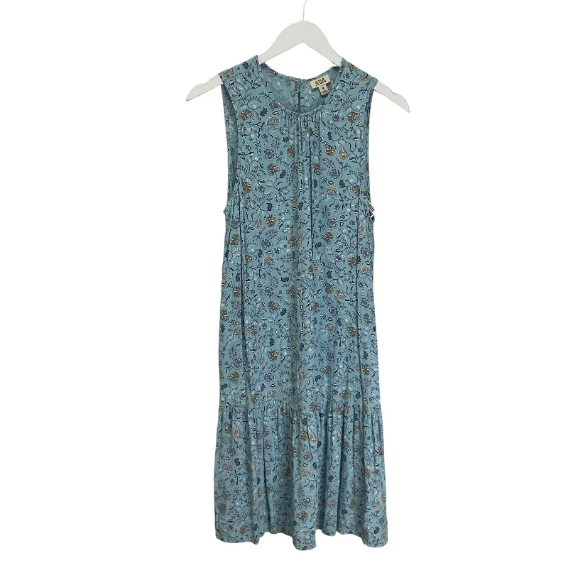Dress Casual Midi By Ana In Blue, Size: M Stylish Midi Dress with Cuffs