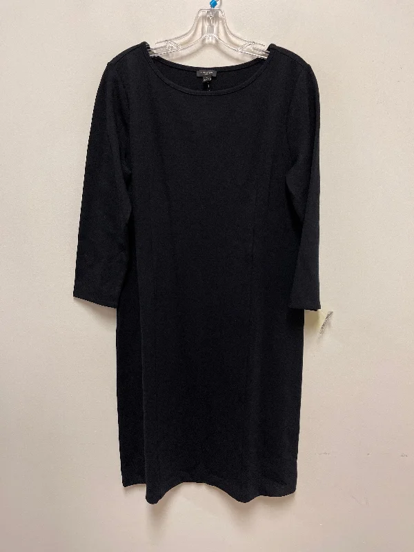 Dress Casual Midi By Ann Taylor In Black, Size: M Comfortable Fit-and-Flare Midi Dress Dress Casual Midi By Ann Taylor In Black, Size: M Comfortable Fit-and-Flare Midi Dress
