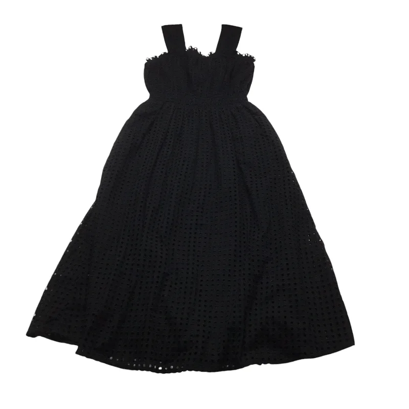 Dress Casual Midi By Ann Taylor In Black, Size: S Comfortable Stretch Midi Dress