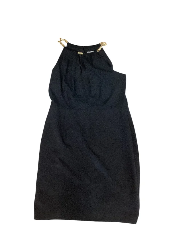 Dress Casual Midi By Ashley Brown Durand In Black, Size: 14 Trendy Smocked Waist Midi Dress