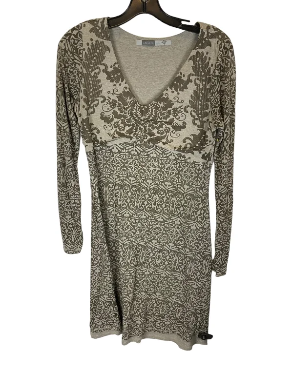 Dress Casual Midi By Athleta In Green, Size: S Cozy Tie-Dye Midi Dress