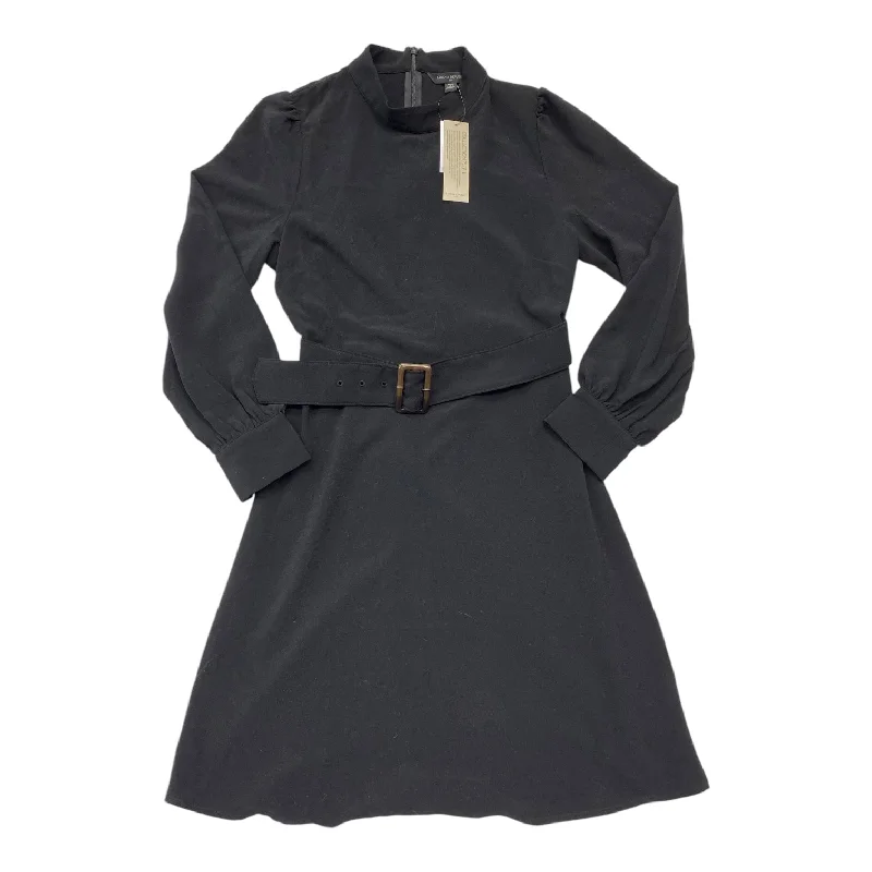 Dress Casual Midi By Banana Republic In Black, Size: 4p Comfortable Wrap Midi Dress