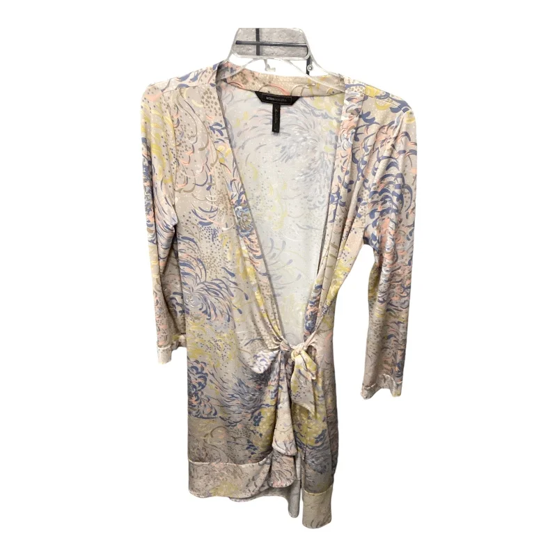 Dress Casual Midi By Bcbgmaxazria In Multi-colored, Size: M Comfortable Knitwear Midi Dress Dress Casual Midi By Bcbgmaxazria In Multi-colored, Size: M Comfortable Knitwear Midi Dress