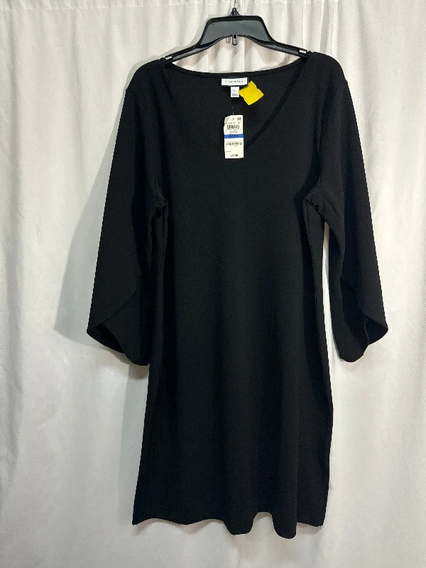 Dress Casual Midi By Charter Club In Black, Size: Xl Comfortable Casual Midi Dress