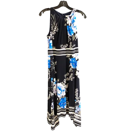 Dress Casual Midi By Cmc In Blue, Size: 8 Comfortable Denim Midi Dress