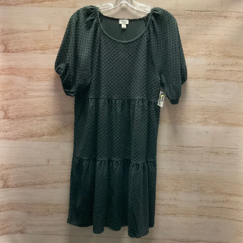 Dress Casual Midi By J. Crew In Black, Size: M Trendy Bodycon Midi Dress