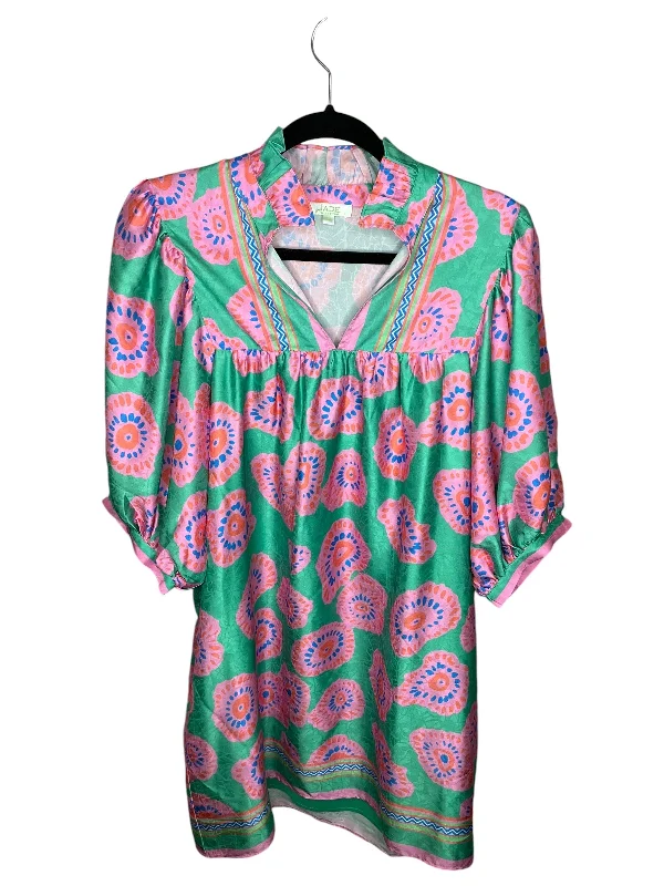 Dress Casual Midi By Jade In Multi-colored, Size: S Stylish Long Sleeve Floral Midi Dress Dress Casual Midi By Jade In Multi-colored, Size: S Stylish Long Sleeve Floral Midi Dress