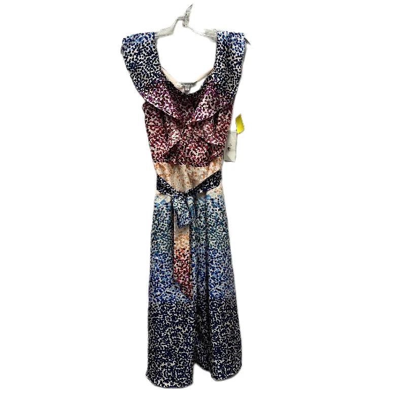 Dress Casual Midi By Julia Jordan In Multi-colored, Size: S Stylish Animal Print Midi Dress Dress Casual Midi By Julia Jordan In Multi-colored, Size: S Stylish Animal Print Midi Dress