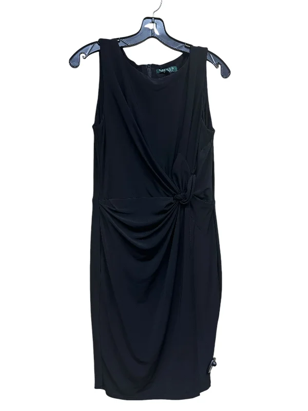 Dress Casual Midi By Lauren By Ralph Lauren In Black, Size: 10 Fashionable Pencil Midi Dress Dress Casual Midi By Lauren By Ralph Lauren In Black, Size: 10 Fashionable Pencil Midi Dress
