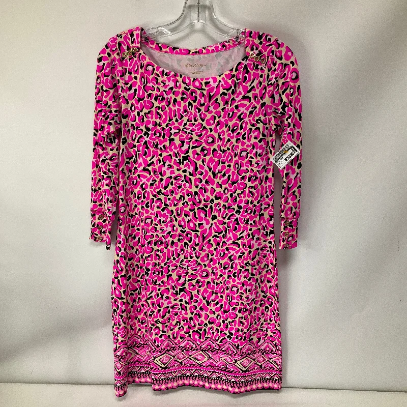 Dress Casual Midi By Lilly Pulitzer In Animal Print, Size: Xs Stylish Animal Print Midi Dress Dress Casual Midi By Lilly Pulitzer In Animal Print, Size: Xs Stylish Animal Print Midi Dress