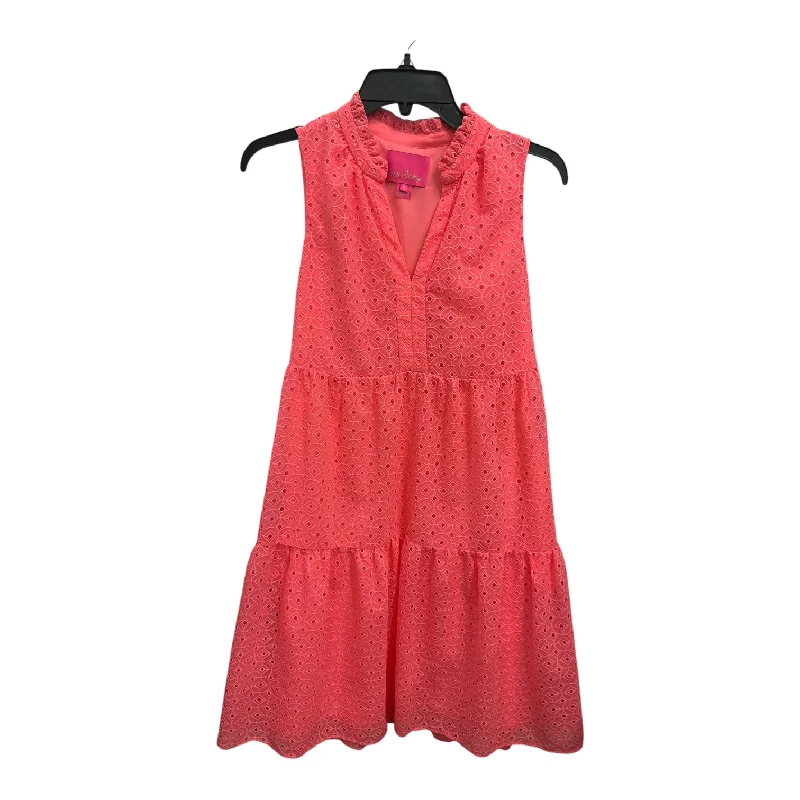 Dress Casual Midi By Lilly Pulitzer In Orange, Size: S Comfortable Adjustable Strap Midi Dress Dress Casual Midi By Lilly Pulitzer In Orange, Size: S Comfortable Adjustable Strap Midi Dress
