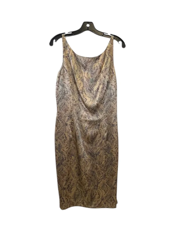 Dress Casual Midi By Muse In Gold & Green, Size: M Fashionable Floral Embroidery Midi Dress Dress Casual Midi By Muse In Gold & Green, Size: M Fashionable Floral Embroidery Midi Dress
