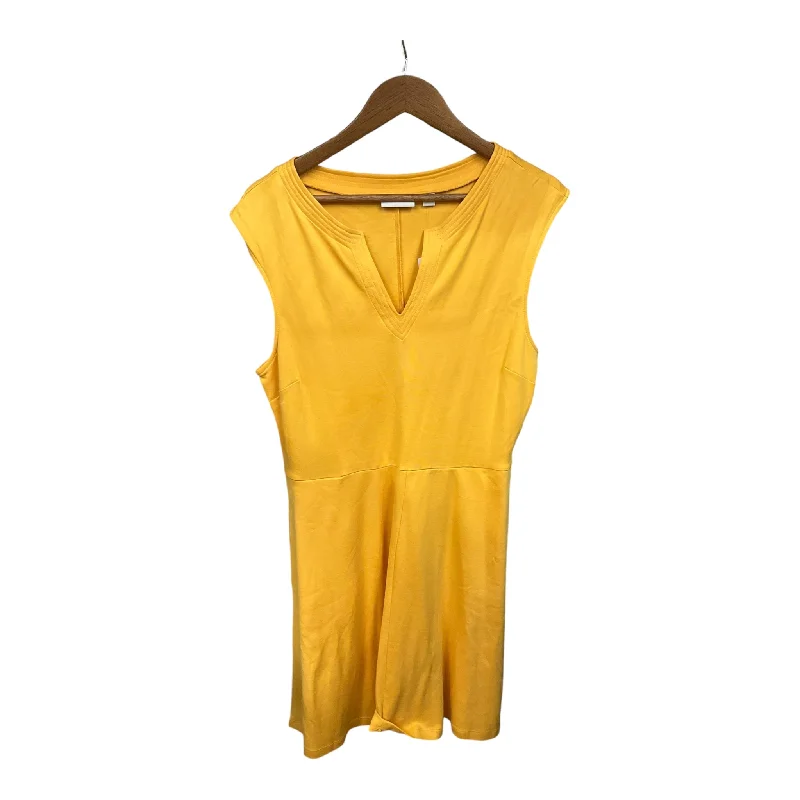 Dress Casual Midi By New York And Co In Yellow, Size: L Comfortable Empire Waist Midi Dress Dress Casual Midi By New York And Co In Yellow, Size: L Comfortable Empire Waist Midi Dress