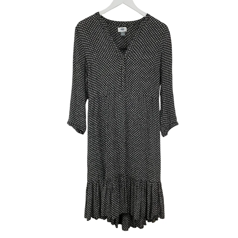 Dress Casual Midi By Old Navy In Black, Size: M Stylish Halter Neck Midi Dress