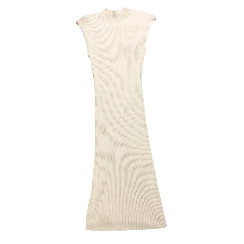 Dress Casual Midi By Pink Rose In Tan, Size: L Fashionable Wide Leg Midi Dress
