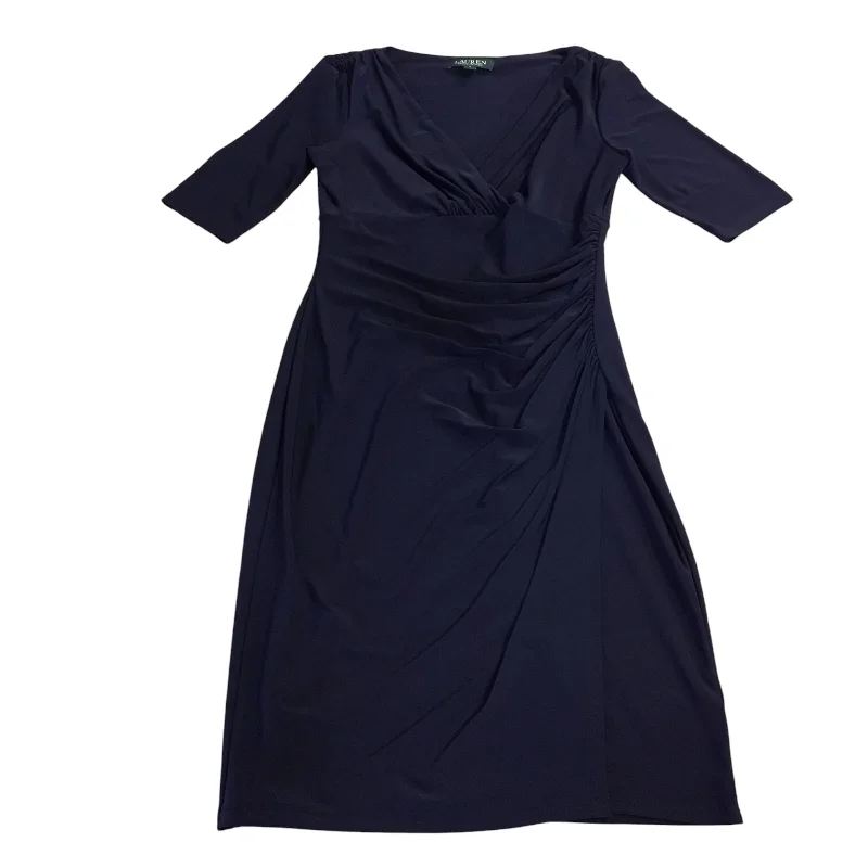 Dress Casual Midi By Ralph Lauren In Blue, Size: 6 Trendy Boho Midi Dress