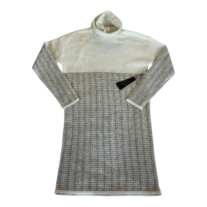Dress Casual Midi By T Tahari In White, Size: S Comfortable Draped Midi Dress