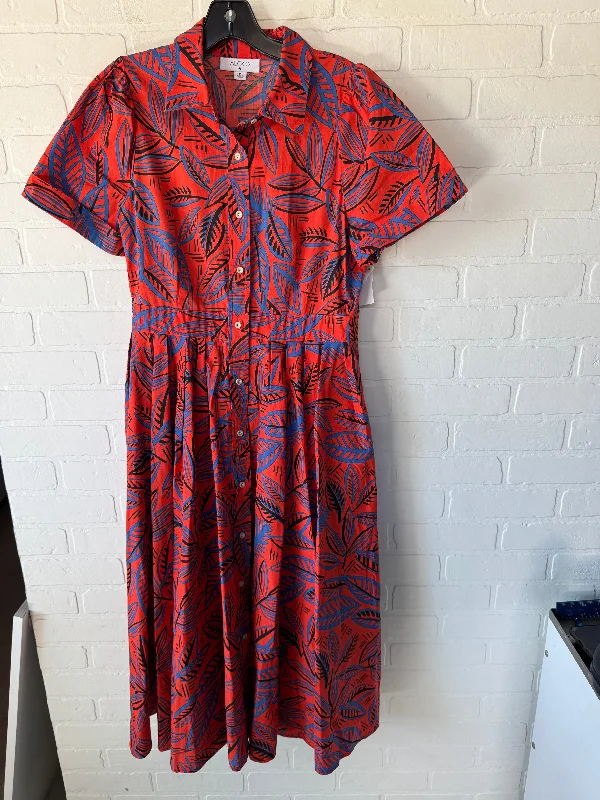 Dress Casual Midi By Target-designer In Orange, Size: M Cozy Knit Midi Dress