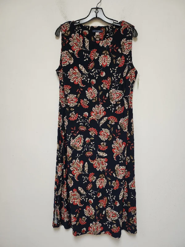 Dress Casual Midi By Tommy Hilfiger In Multi-colored, Size: L Chic Off-Shoulder Midi Dress