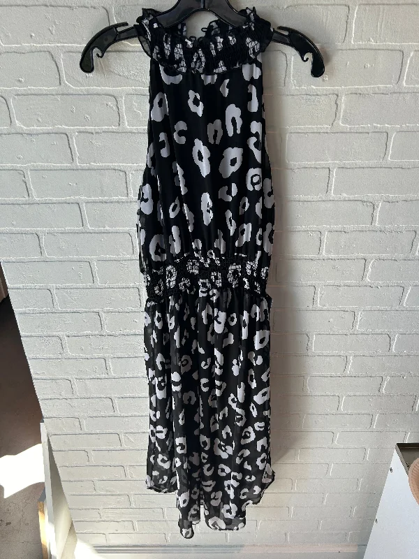 Dress Casual Midi By West Kei In Black & White, Size: S Fashionable One-Shoulder Midi Dress Dress Casual Midi By West Kei In Black & White, Size: S Fashionable One-Shoulder Midi Dress