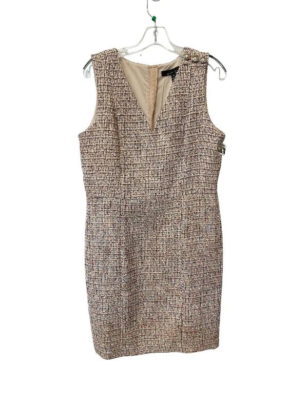 Dress Casual Midi By White House Black Market In Multi-colored, Size: 12 Stylish High-Waisted Midi Dress
