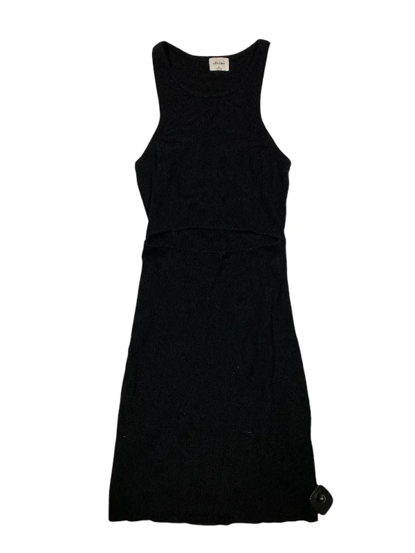 Dress Casual Midi By Wilfred In Black, Size: M Elegant Satin Midi Dress