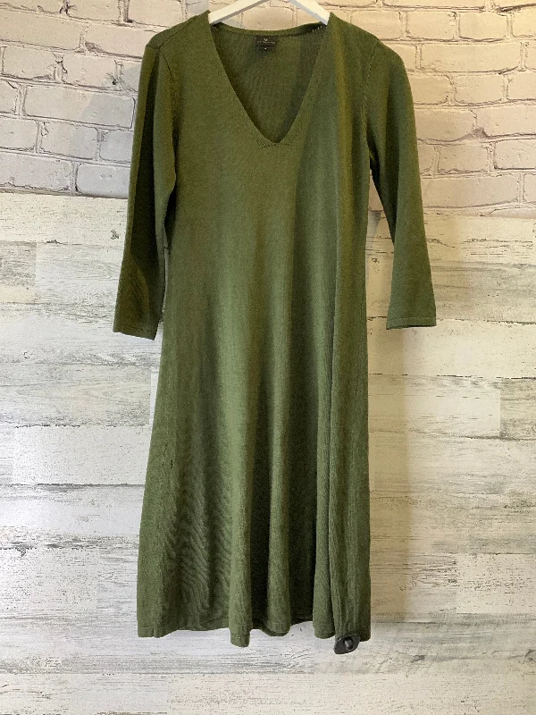Dress Casual Midi By Worthington In Green, Size: S Chic Off-Shoulder Midi Dress