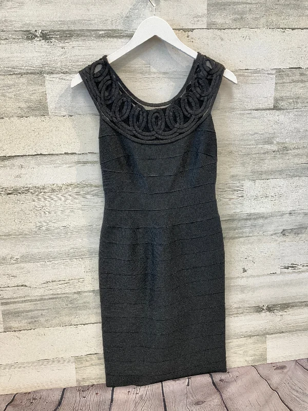 Dress Party Midi By Carmen Marc Valvo In Metallic, Size: S Comfortable Empire Waist Midi Dress