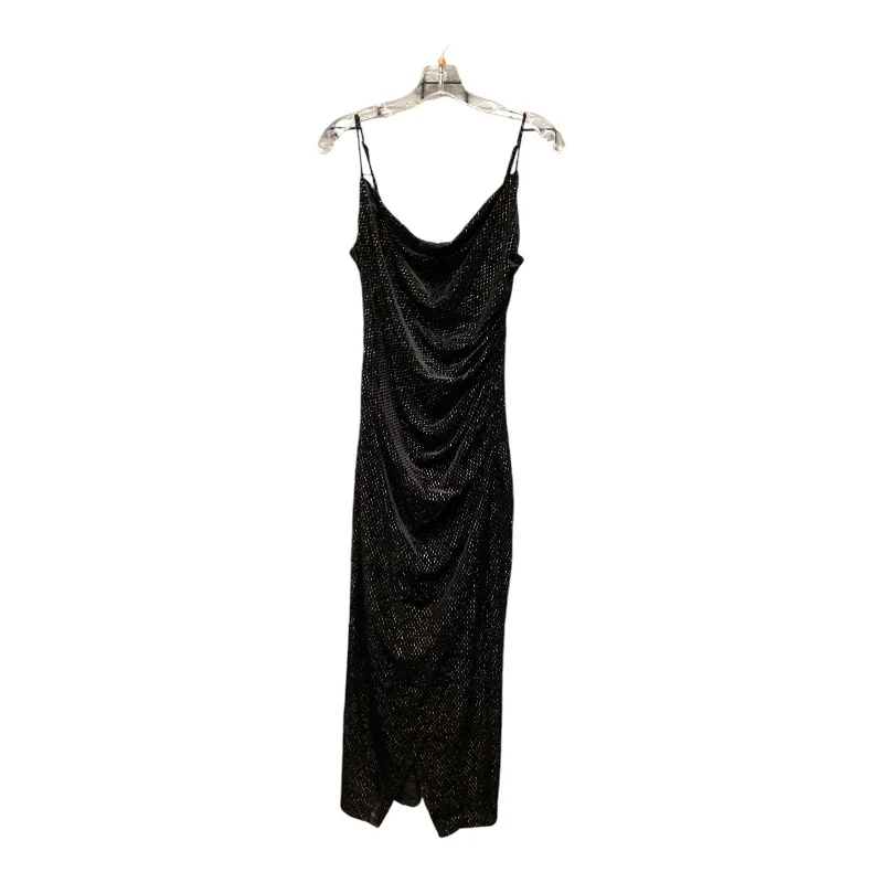 Dress Party Midi By Laundry In Black, Size: 6 Stylish Animal Print Midi Dress