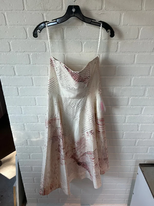 Dress Party Midi By White House Black Market In Pink & White, Size: S Comfortable Empire Waist Midi Dress Dress Party Midi By White House Black Market In Pink & White, Size: S Comfortable Empire Waist Midi Dress