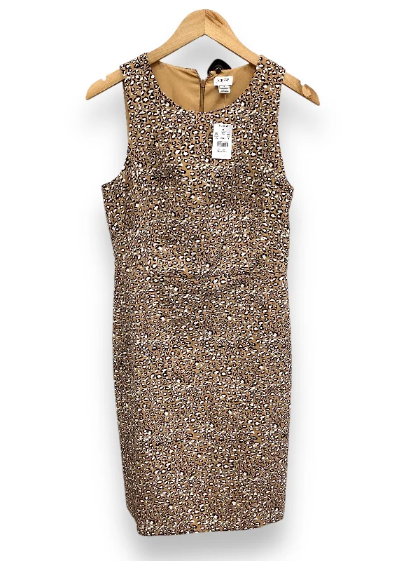 NWT Dress Casual Midi By J. Crew In Animal Print, Size: S Comfortable Ribbed Midi Dress NWT Dress Casual Midi By J. Crew In Animal Print, Size: S Comfortable Ribbed Midi Dress