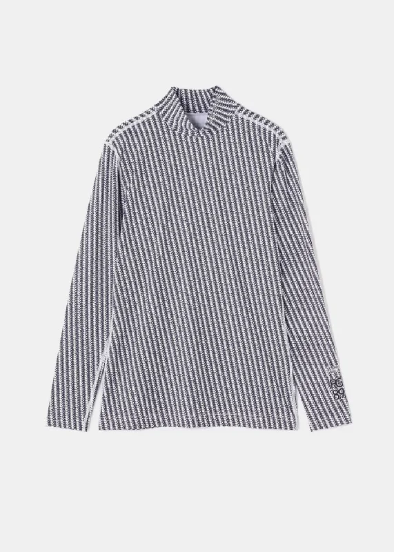 White Basic Long Sleeve High Neck Shirt-- Rayon Fabric Velvet Fabric Corduroy Fabric White Basic Long Sleeve High Neck Shirt-- Rayon Fabric Velvet Fabric Corduroy Fabric