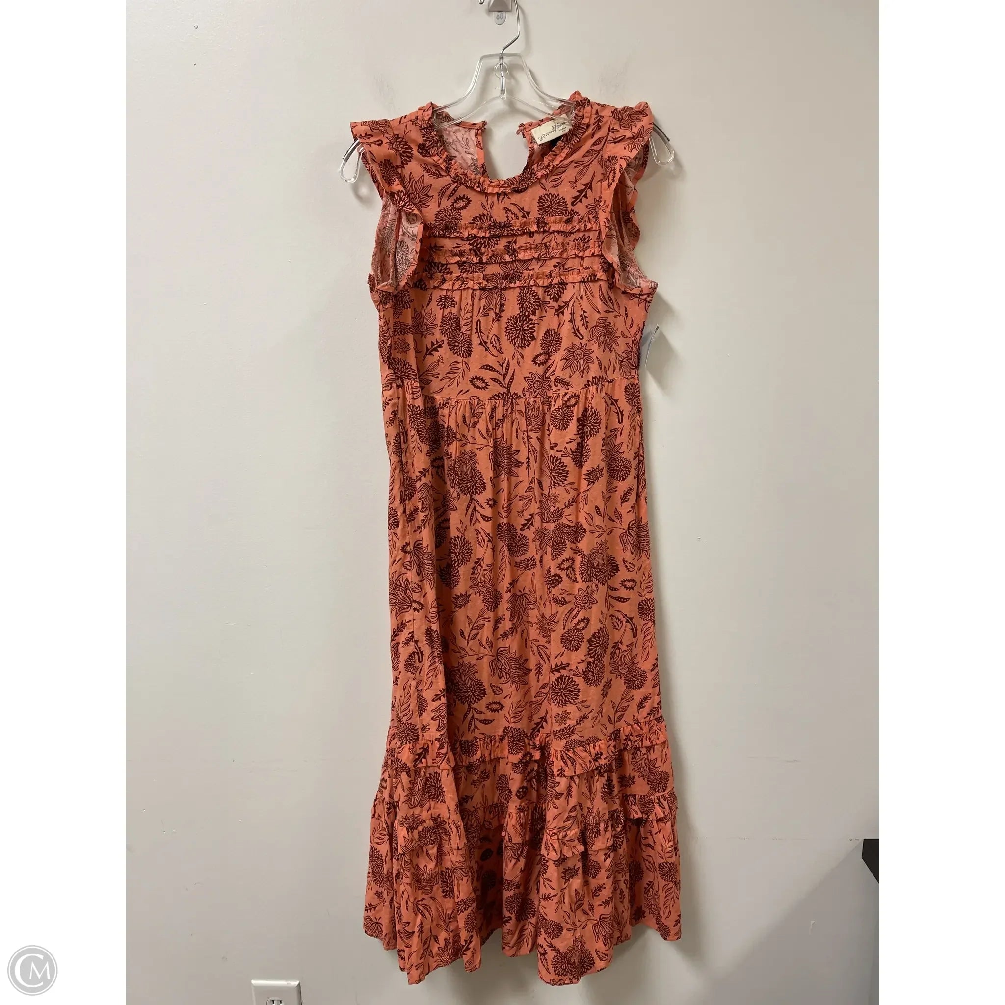 Dress Casual Maxi By Universal Thread In Orange, Size: Xs Tunics Recommended stylist Dress Casual Maxi By Universal Thread In Orange, Size: Xs Tunics Recommended stylist