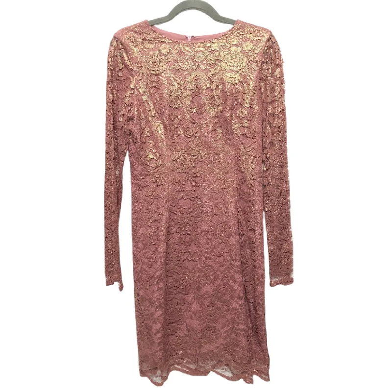 Dress Casual Midi By Dress The Population In Pink, Size: M Comfortable Adjustable Strap Midi Dress Dress Casual Midi By Dress The Population In Pink, Size: M Comfortable Adjustable Strap Midi Dress